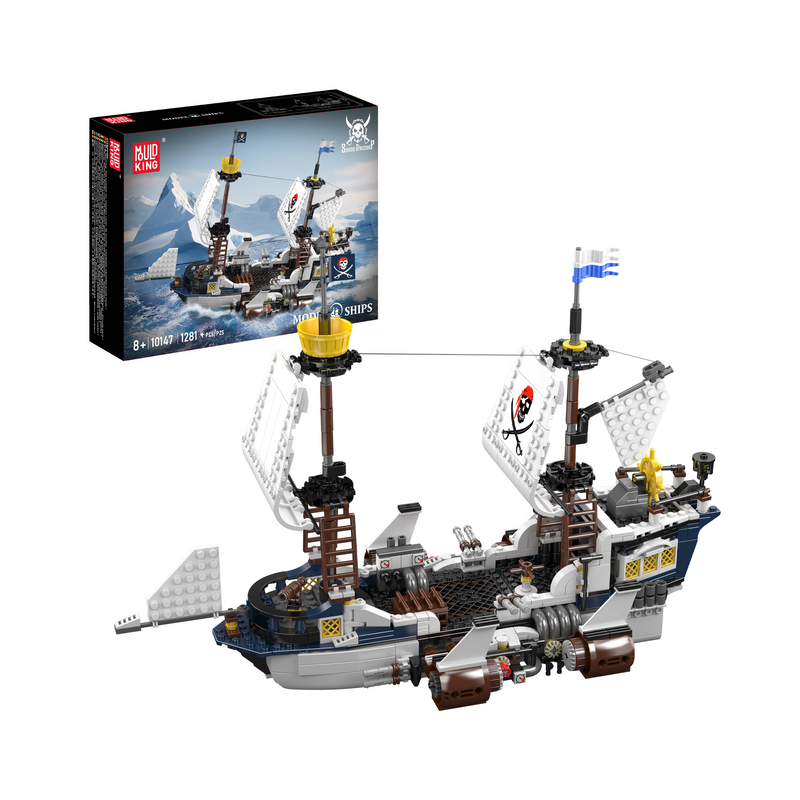 Mould King 10147 Savior Ship Model Building Set | 1,281 Pcs