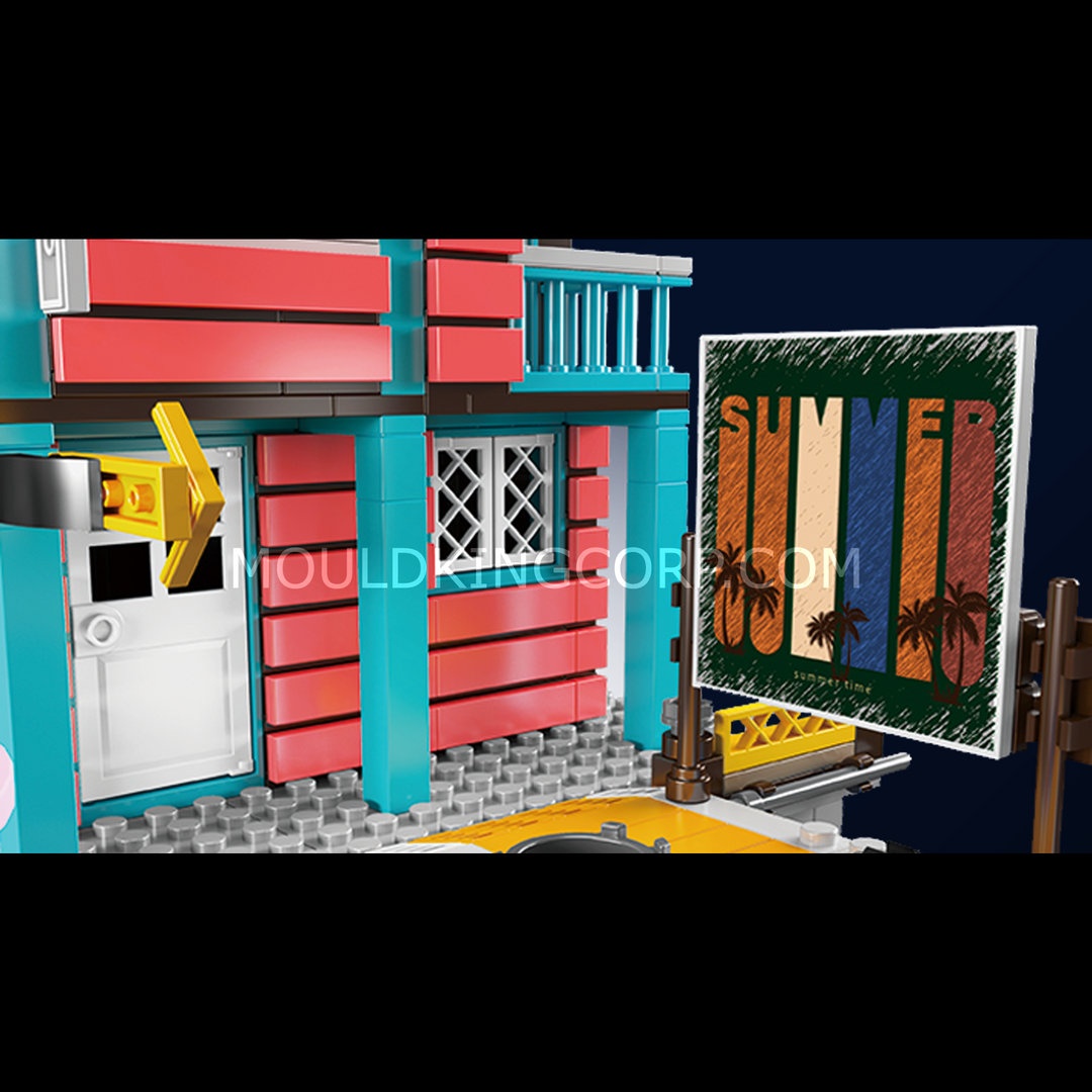 Mould King 10148 Wharf Inn Block Building Set | 782 Pcs