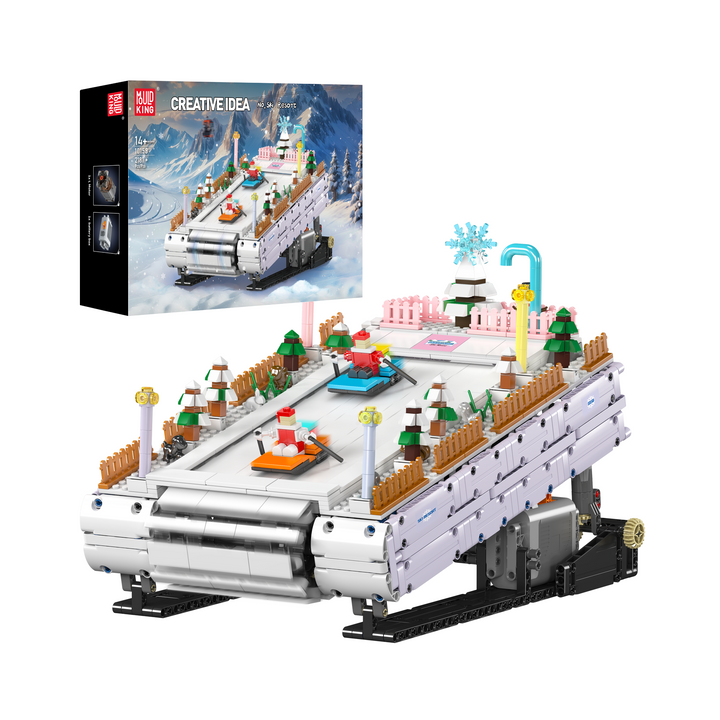 Mould King 10158 Ski Resort Bausatz | 2.181 Teile
