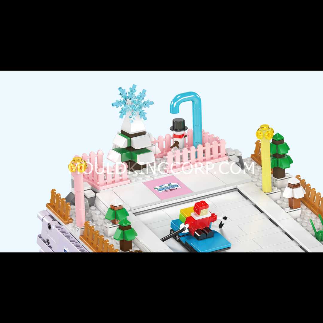 Mould King 10158 Ski Resort Bausatz | 2.181 Teile