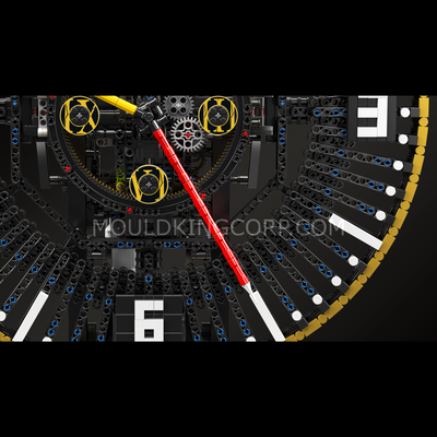Mould King 10160 Horloge mécanique motorisée à engrenages | 3 675 pièces