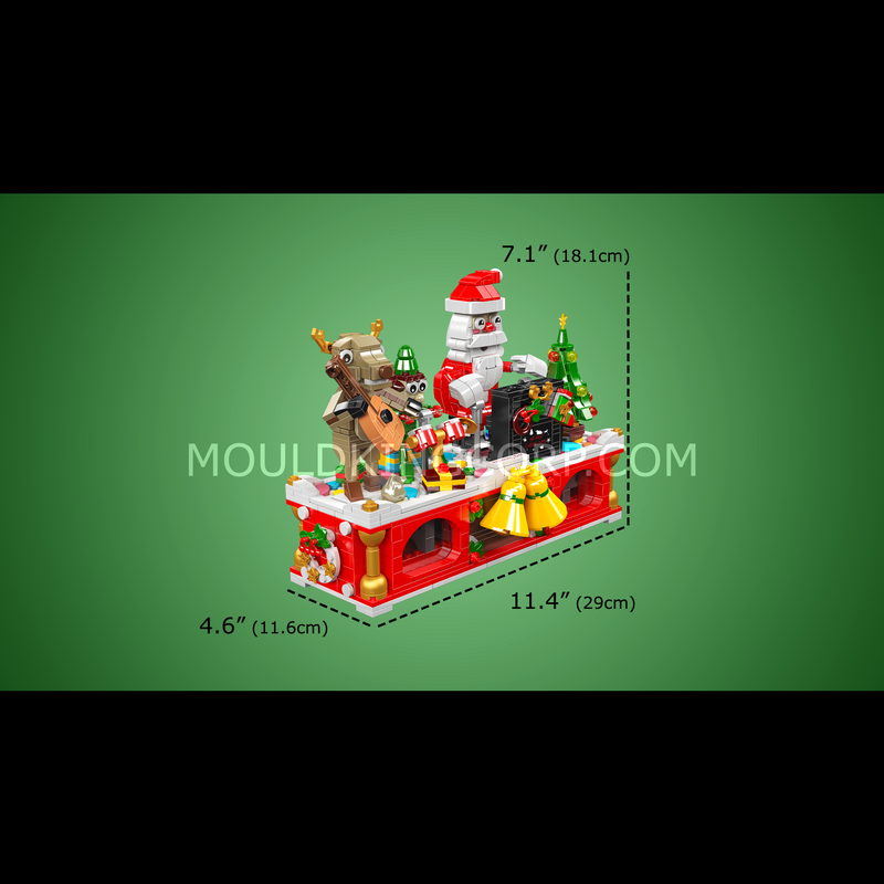 Mould King 10162 Christmas Carnival Band Building Set | 1,045 Pcs