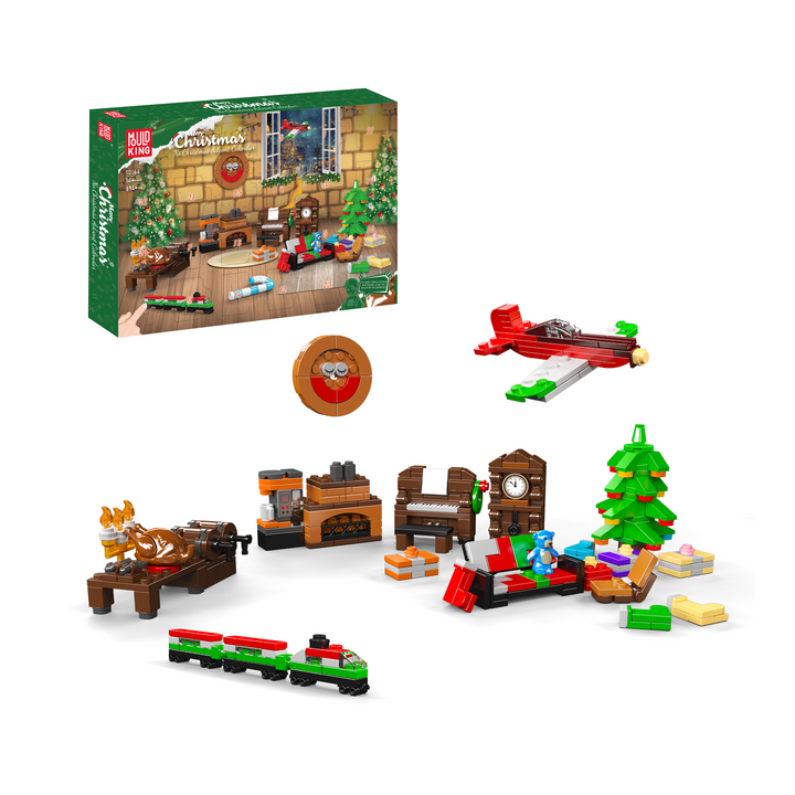 Mould King 10164 Weihnachts-Adventskalender-Bausatz | 694 Teile
