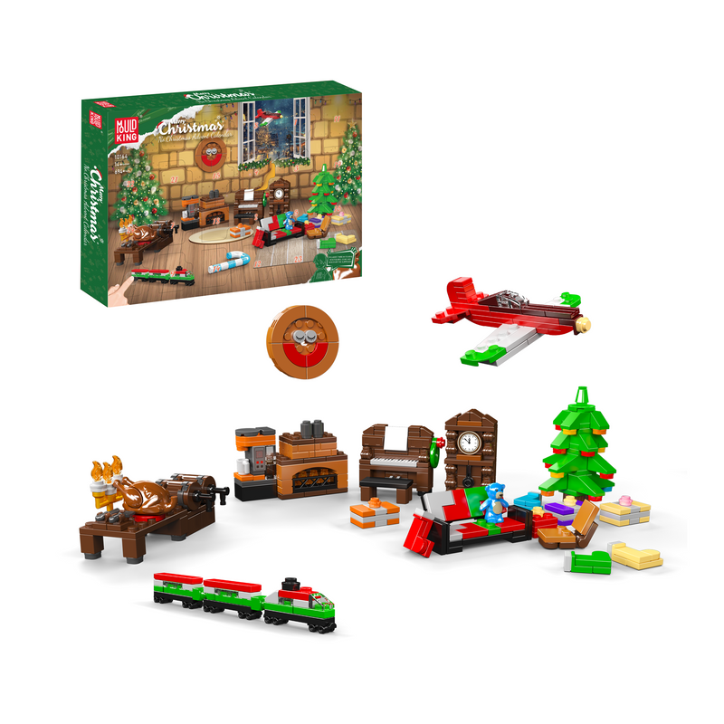 Mould King 10164 Christmas Advent Calendar Building Set | 694 Pcs