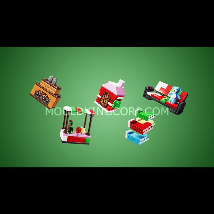 Mould King 10164 Weihnachts-Adventskalender-Bausatz | 694 Teile