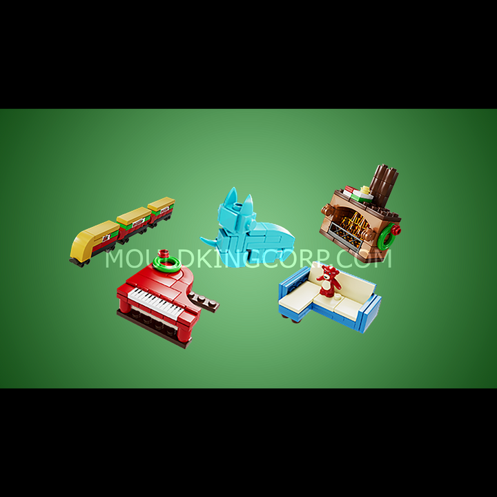 Mould King 10165 Weihnachts-Adventskalender-Bausatz | 725 Teile