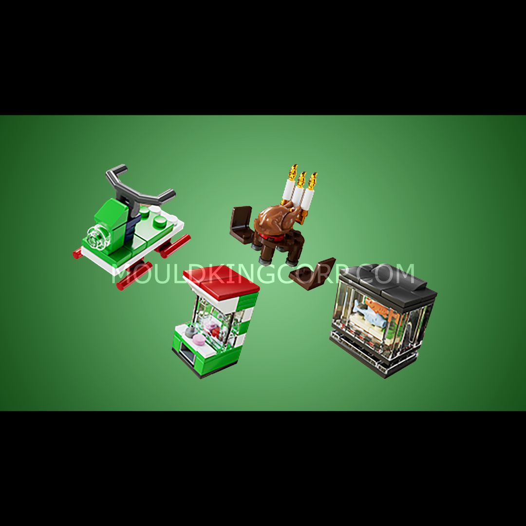 Mould King 10165 Weihnachts-Adventskalender-Bausatz | 725 Teile