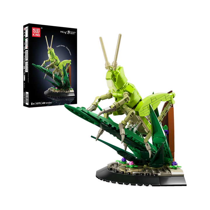 Mould King 10175 Creative Grasshopper Ambush Scene Building Set | 408 Pcs