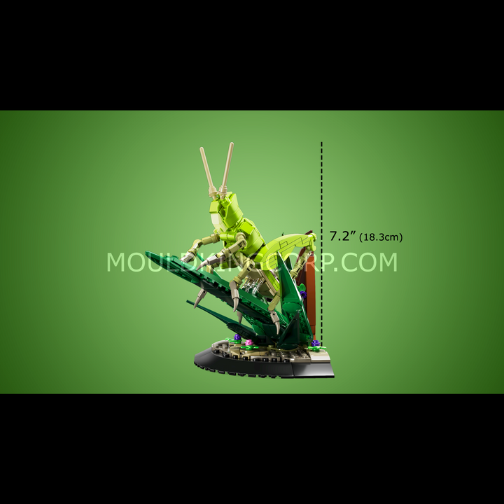 Mould King 10175 Creative Grasshopper Ambush Scene Building Set | 408 Pcs
