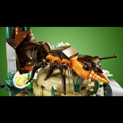 Mould King 10176 Kit de construction fourmi et plante fleurie | 385 pièces