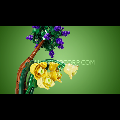 Mould King 10176 Kit de construction fourmi et plante fleurie | 385 pièces