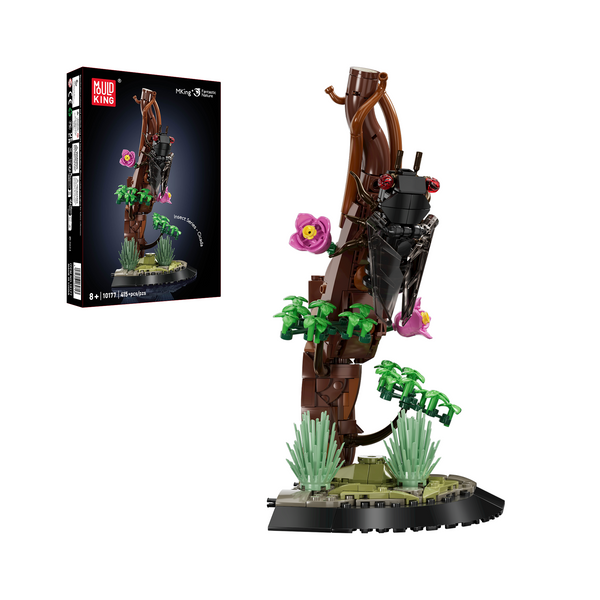 Mould King 10177 Cicada on Tree Branch Building Set | 415 Pcs