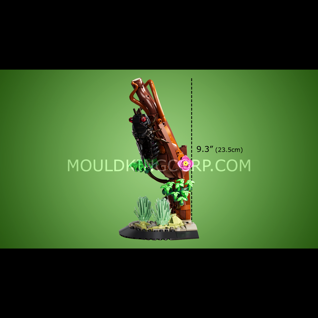 Mould King 10177 Zikade auf Ast Bauset | 415 Teile