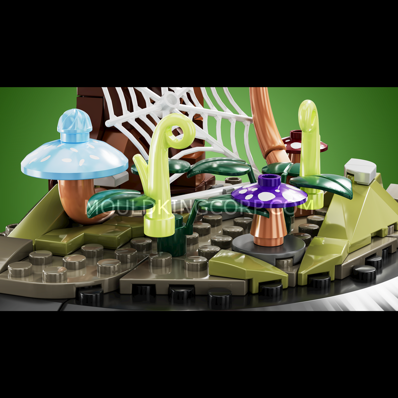 Mould King 10178 Creative Insect Spider on the Web Series Building Set | 407 Pcs