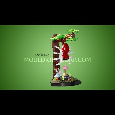 Mould King 10178 Creative Insect Spider on the Web Series Building Set | 407 Pcs