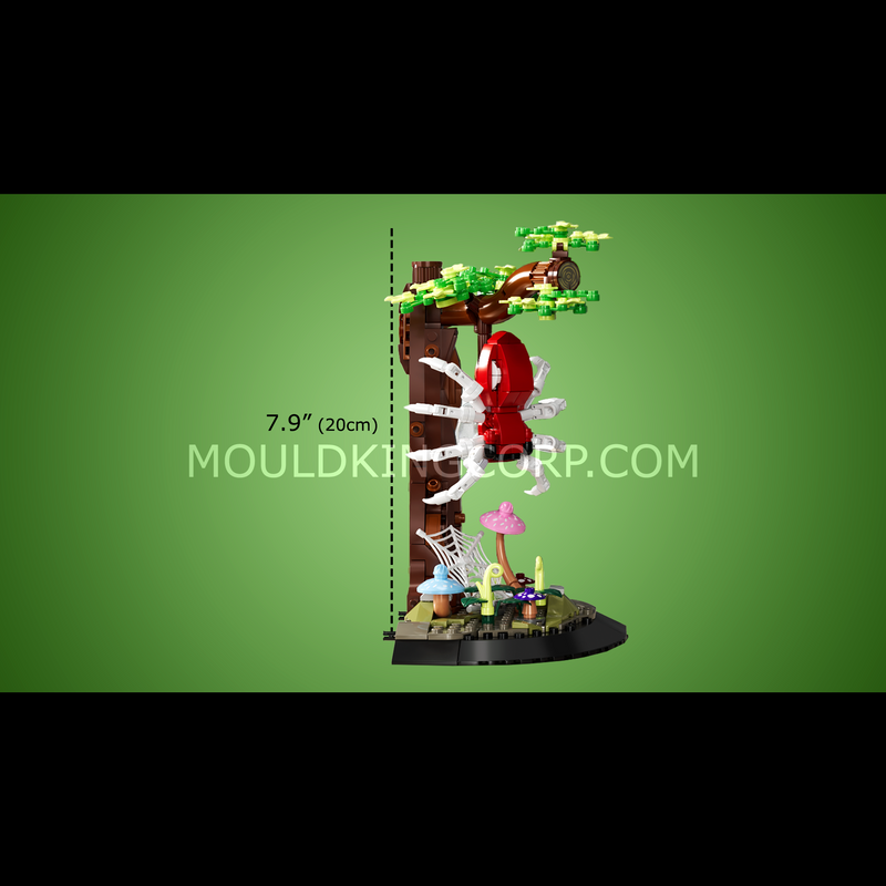 Mould King 10178 Creative Insect Spider on the Web Series Building Set | 407 Pcs
