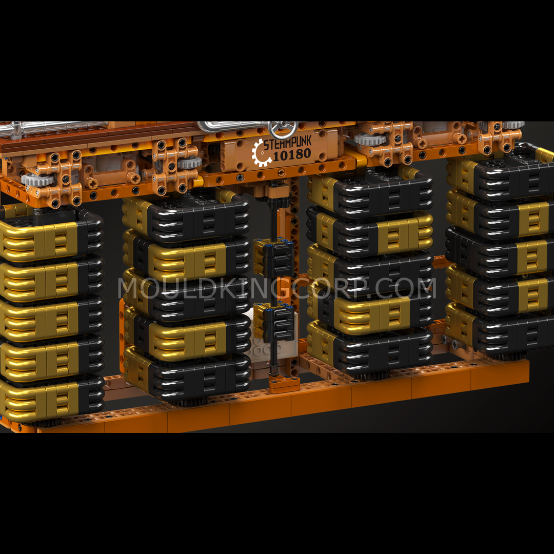 Mould King 10180 Steampunk Cubo Reloj Juego de Construcción | 3.234 Piezas