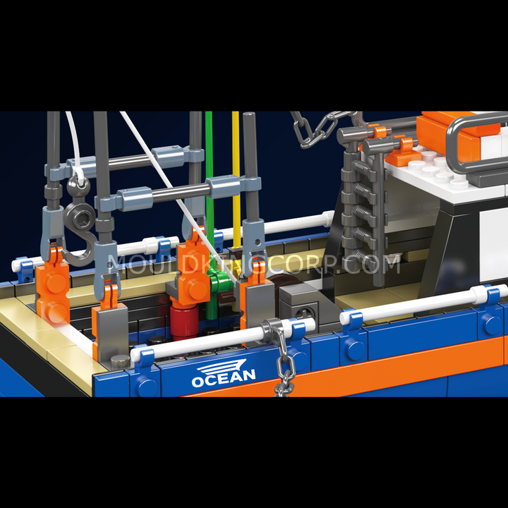 Mould King 10185 Creative Fishing Boat Building Set | 808 Pcs