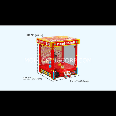 Mould King 10189 Kit de construction de machine à griffes télécommandée | 2 922 pièces