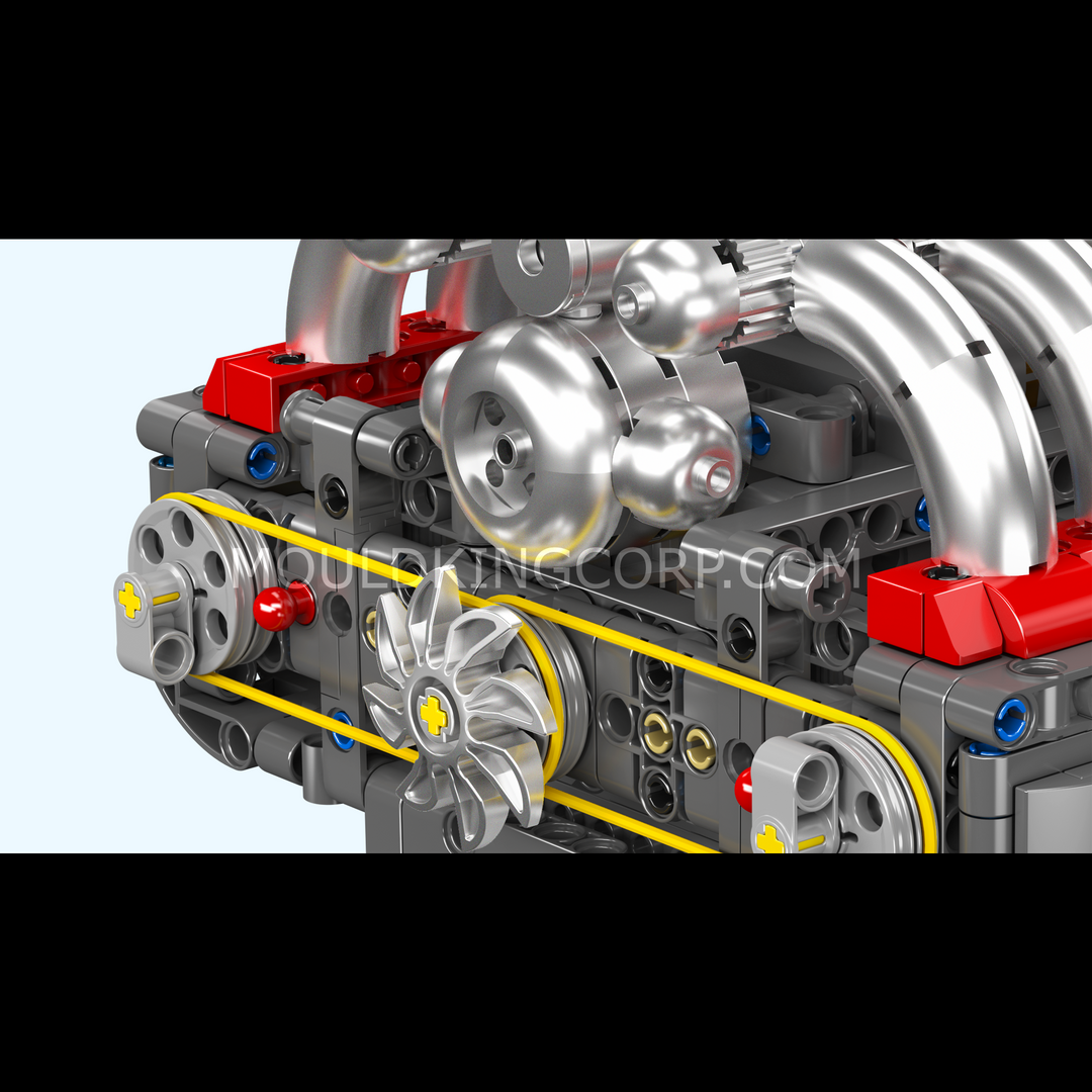 ould King 10131 Technic W16 kit otore blocchi da costruzione otore ould King 10131 Technic W16 kit otore blocchi da costruzione otore
