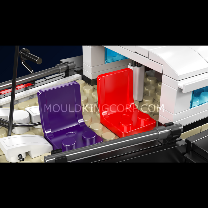 Mould King 10194 Modernes Zweimast-Segelyacht-Bauset | 893 Teile