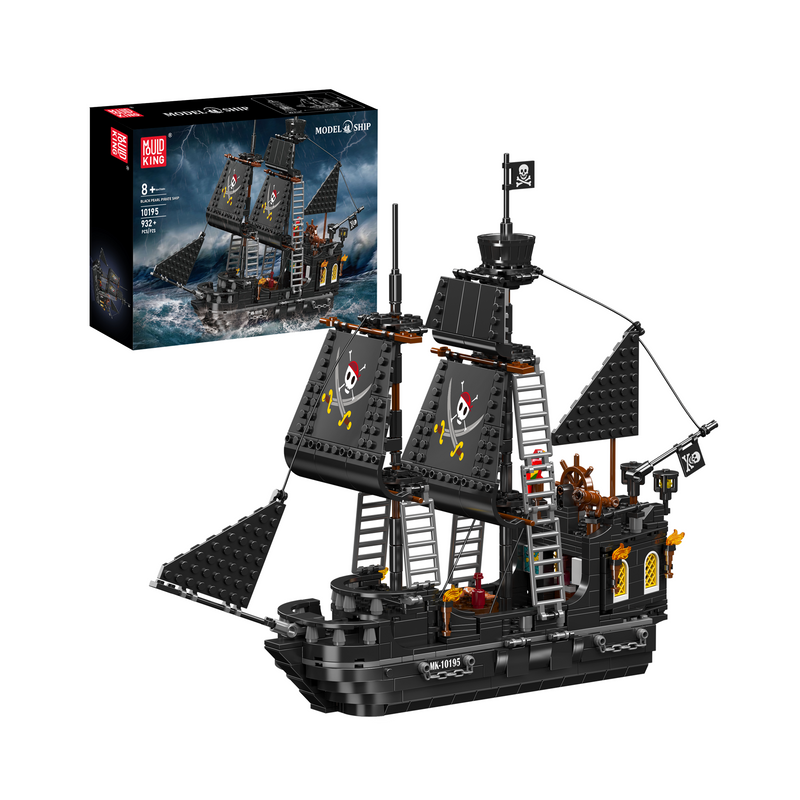 Mould King 10195 Bateau pirate Black Pearl | 932 pièces