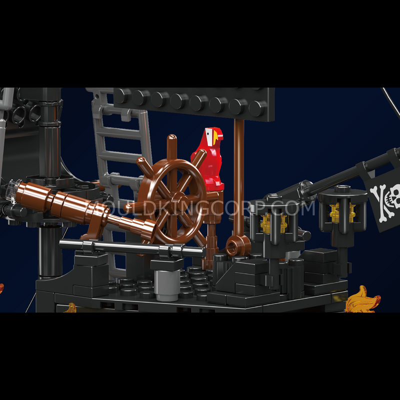 Mould King 10195 Bateau pirate Black Pearl | 932 pièces