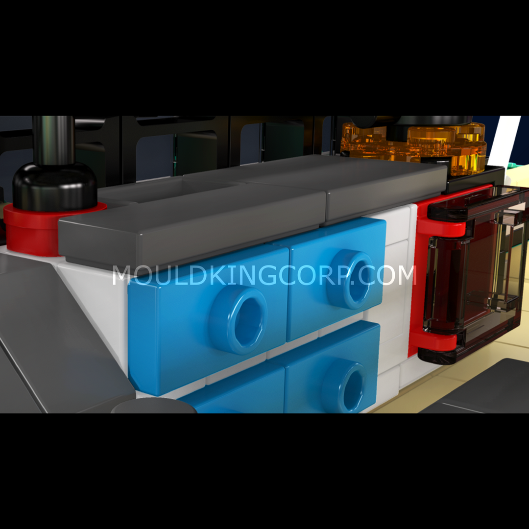 Mould King 10197 The Turquoise Luxury Cruiser Building Set | 850 Pcs