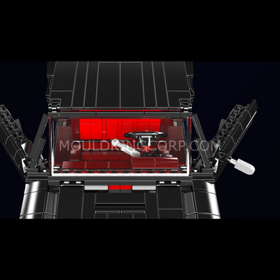 Mould King 10199 GTO, Coffret de construction de voitures musclées classiques | 1 563 pièces