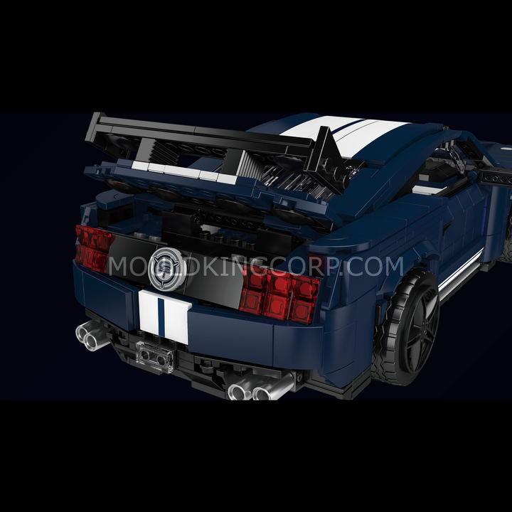 Mould King 10208 Creative GT500 Sports Car Building Set | 1,556 Pcs