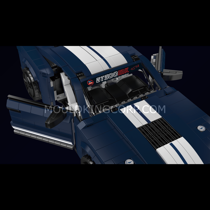 Mould King 10208 Creative GT500 Sports Car Building Set | 1,556 Pcs