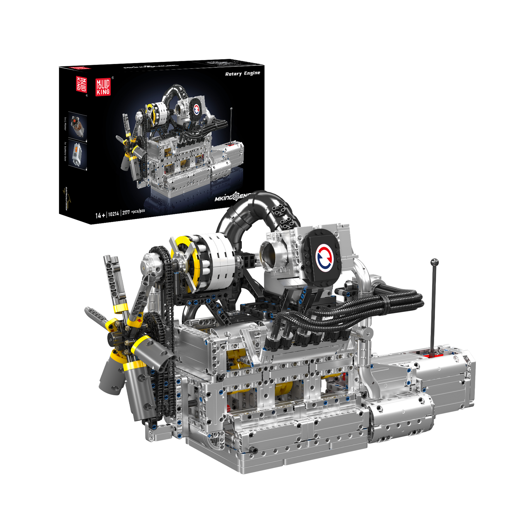 Mould King 10209 technische vliegtuigmotor van bouwstenen speelgoed, 3222 stuks motor klembouwstenen bouwpakket, speelgoed verzamelmodel cadeaus voor tieners & volwassenen Mould King 10209 technische vliegtuigmotor van bouwstenen speelgoed, 3222 stuks motor klembouwstenen bouwpakket, speelgoed verzamelmodel cadeaus voor tieners & volwassenen