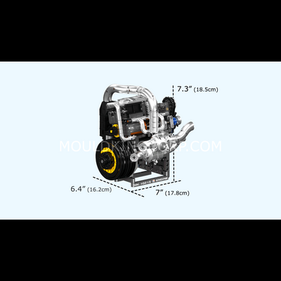 Mould King 10215 Koenig Supercar Engine Building Set | 739 Pcs