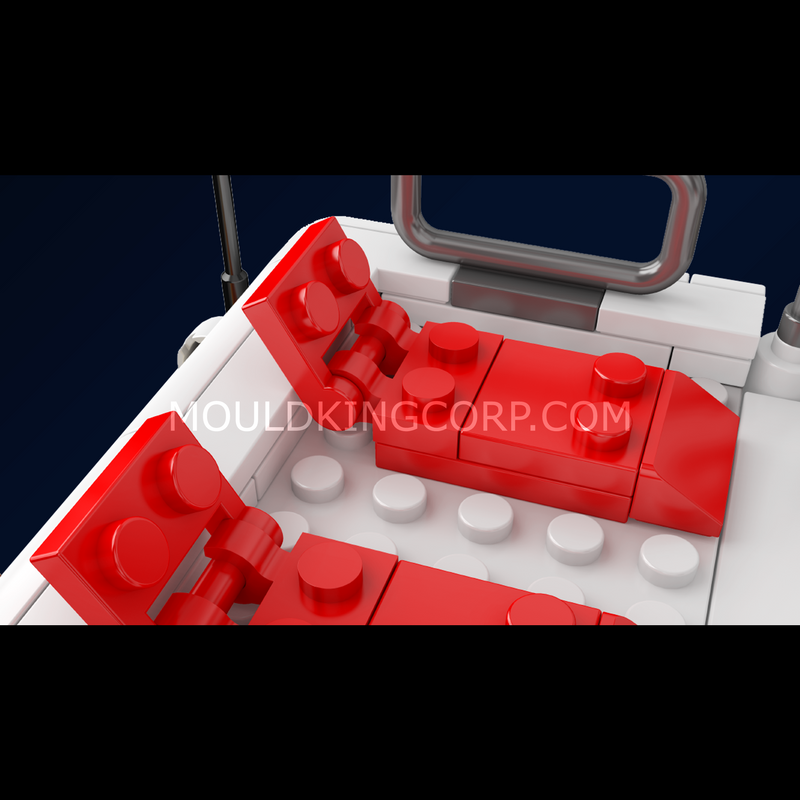 Mould King 10217 Catamaran Sailboat Model Building Set | 890 Pcs