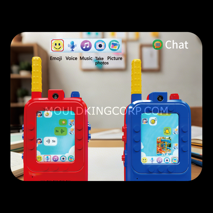 Mould King 10220 Flame Owl Video Walkie-Talkie & Pen Holder Building Set | 321 Pcs