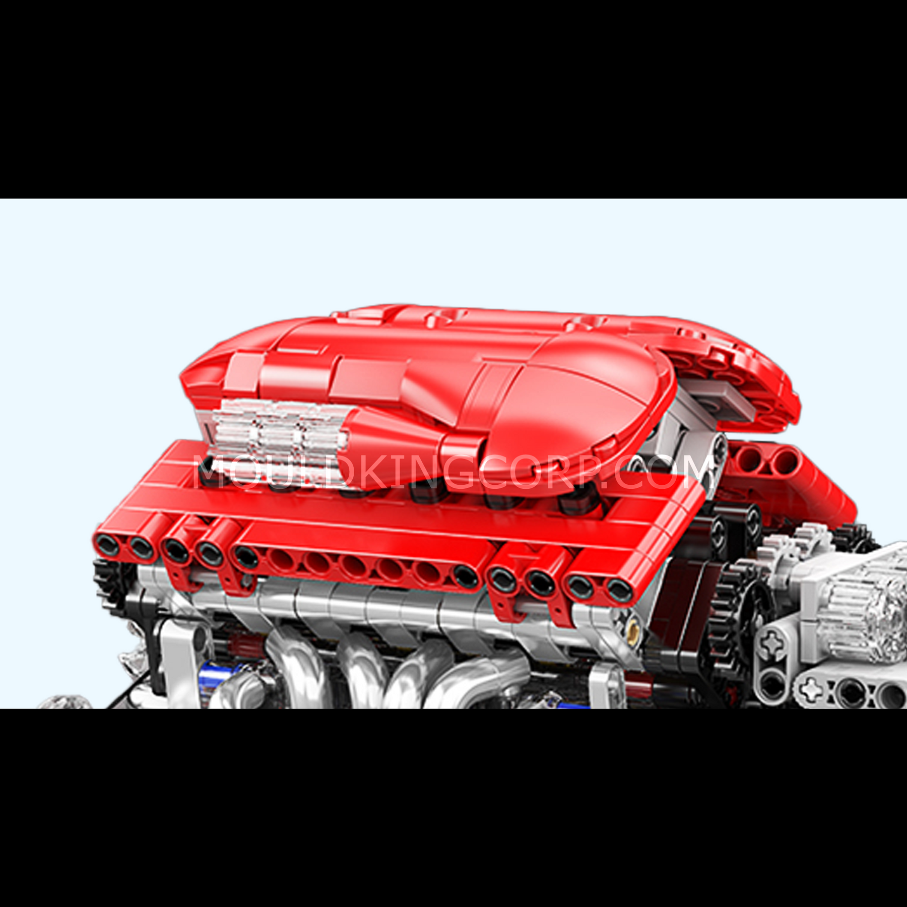Matrijzenkoning 10226 V12 Supercar motor met transmissie bouwset | 863 ...