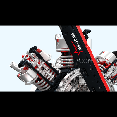 Mallenkoning 10233 Radiale Vliegtuigmotor Bouwpakket | 3.089 Stuks
