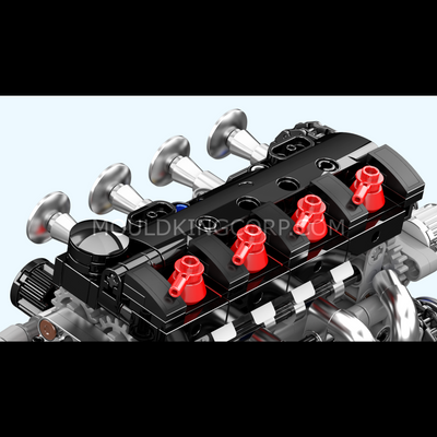 Mould King 10234 Motorized VTEC Engine Model Building Set | 772 Pcs