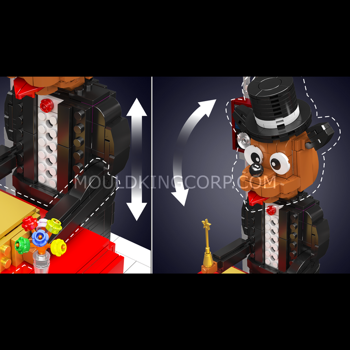 Mould King 10240 Magic Show Stage Building Set | 1,468 Pcs