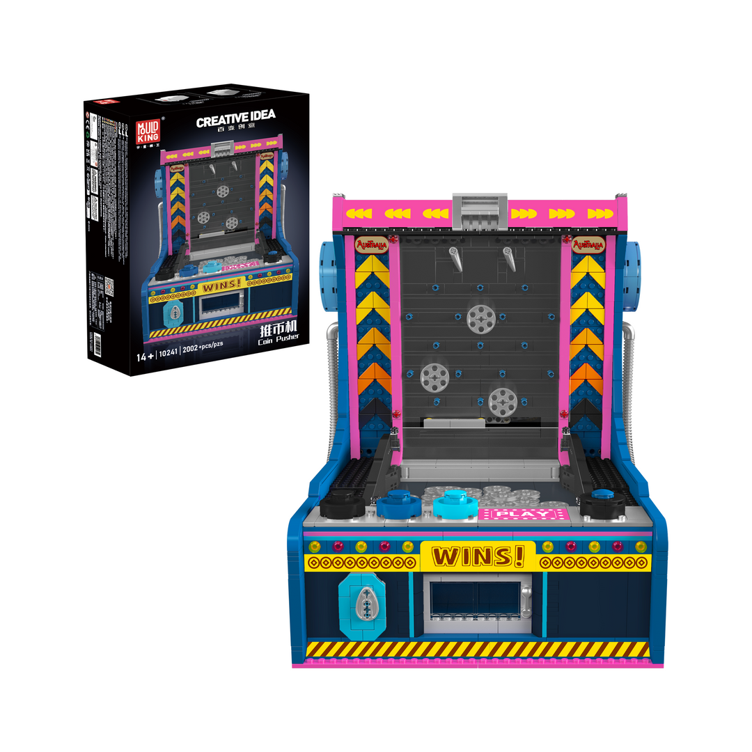 Mould King 10241 Bouwset voor een gemotoriseerde muntduwer-arcademachine | 2.002 onderdelen