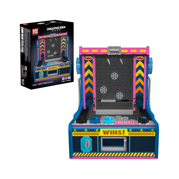 Mould King 10241 Bouwset voor een gemotoriseerde muntduwer-arcademachine | 2.002 onderdelen