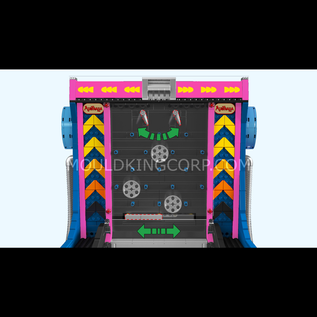 Mould King 10241 Bouwset voor een gemotoriseerde muntduwer-arcademachine | 2.002 onderdelen