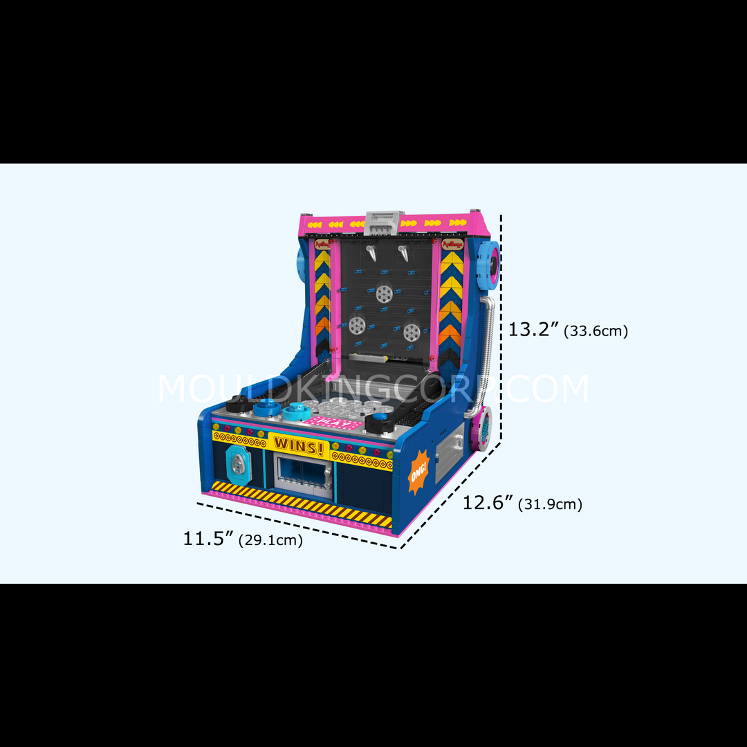 Mould King 10241 Bouwset voor een gemotoriseerde muntduwer-arcademachine | 2.002 onderdelen