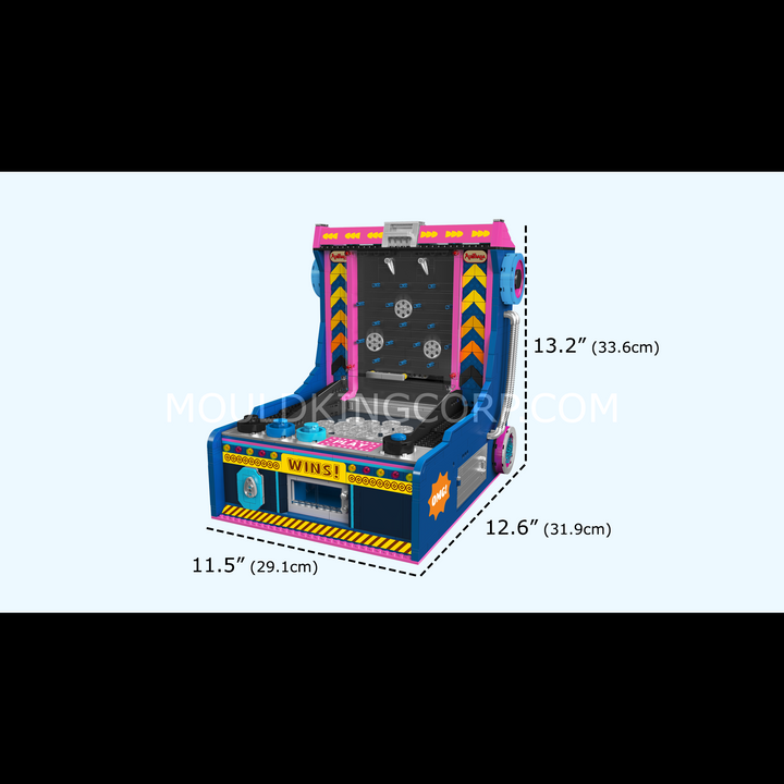 Mould King 10241 Bouwset voor een gemotoriseerde muntduwer-arcademachine | 2.002 onderdelen