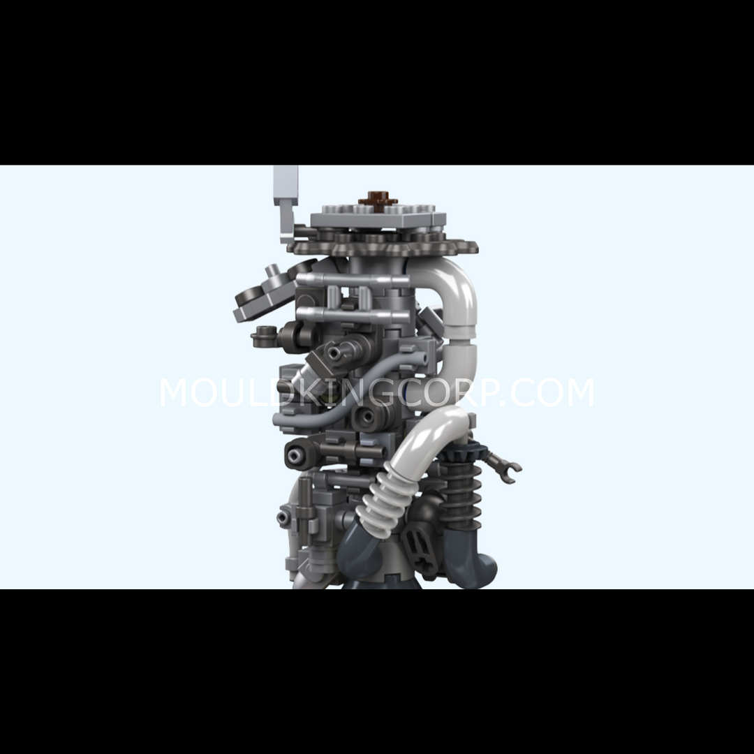 Mallenkoning 10247 Raptor raketmotor bouwset | 496 stuks