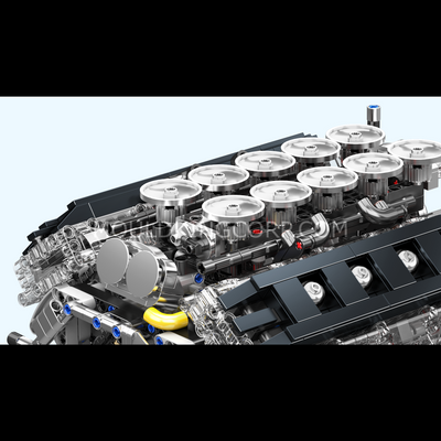 Mould King 10250 LFA V10 Engine Model  Building Set | 1,834 Pcs