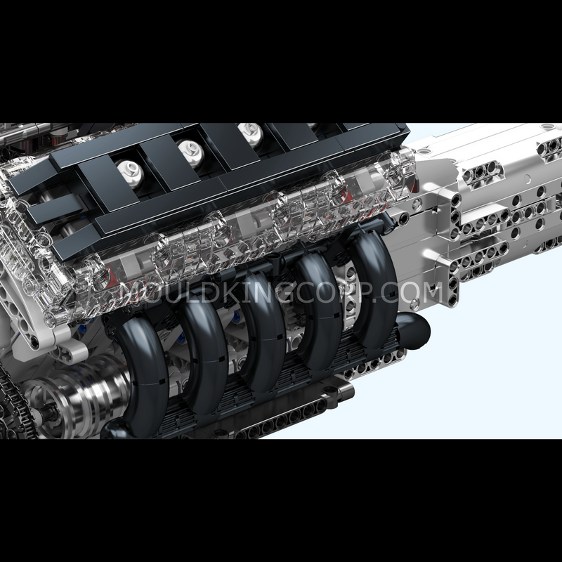Mould King 10250 LFA V10 Engine Model  Building Set | 1,834 Pcs