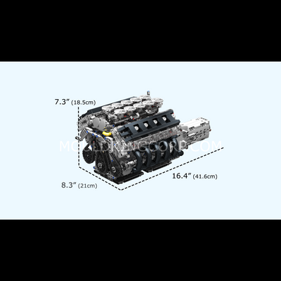 Mould King 10250 LFA V10 Engine Model  Building Set | 1,834 Pcs