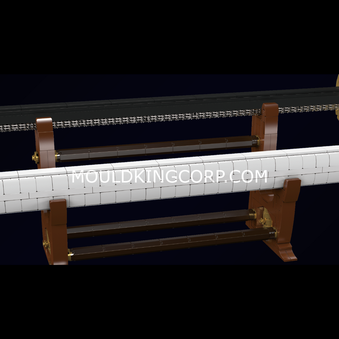 Mould King 10258 Kit de construction de maquette de katana de samouraï à lame blanche | 1 674 pièces