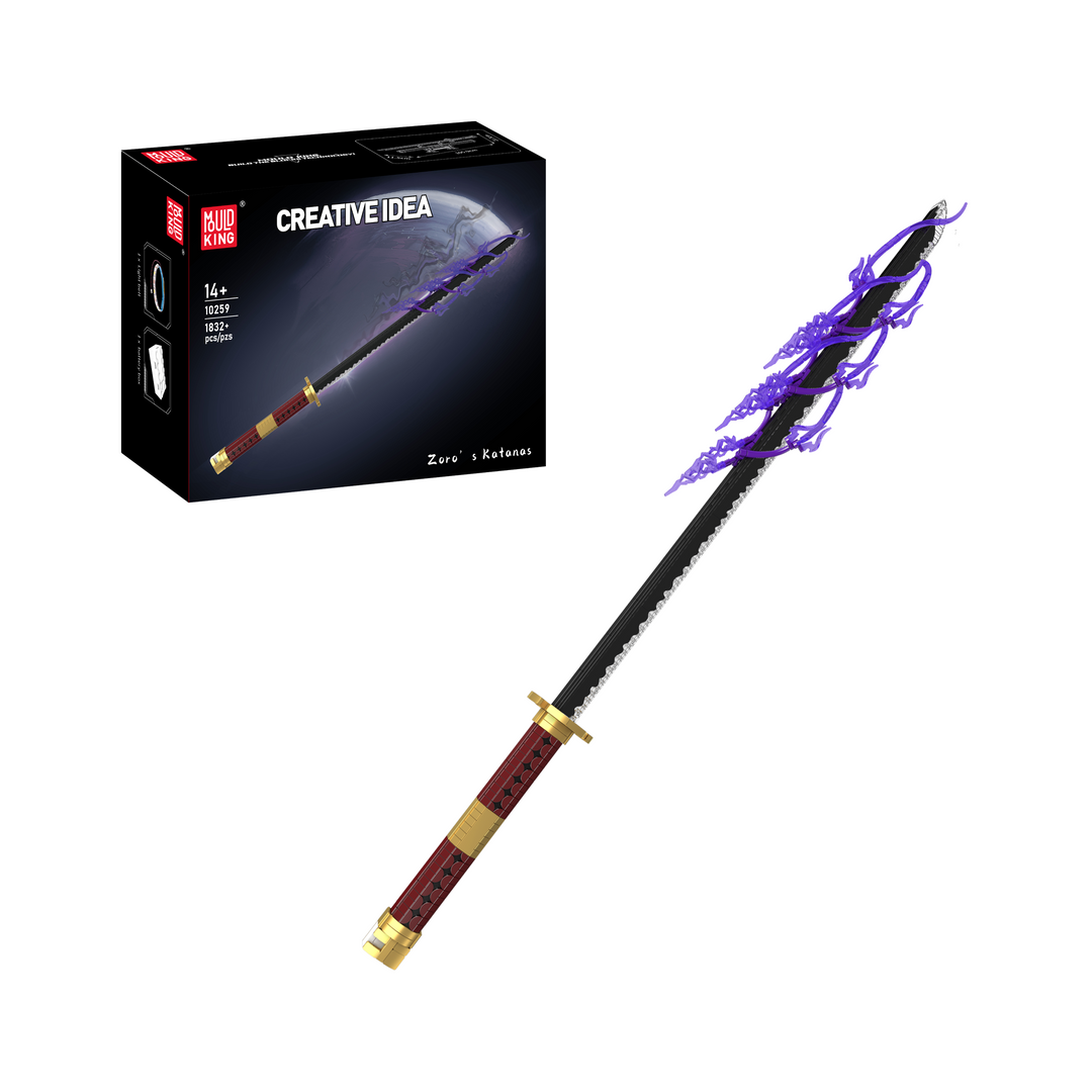 Mould King 10259 Crimson Energy Katana Model Building Set | 1832 Pcs